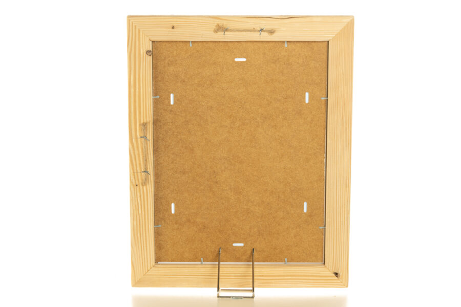 🌿 Rustikaler Altholzrahmen 30×40 cm – Handgefertigt aus zertifiziertem Holz – Bild 6