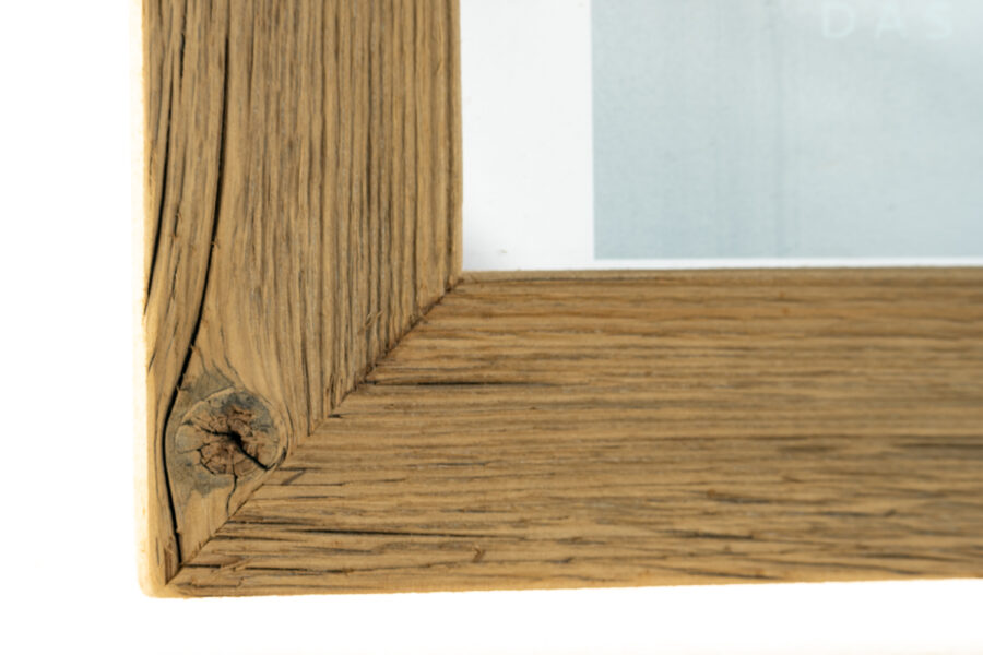 🌿 Rustikaler Altholzrahmen 30×40 cm – Handgefertigt aus zertifiziertem Holz – Bild 4