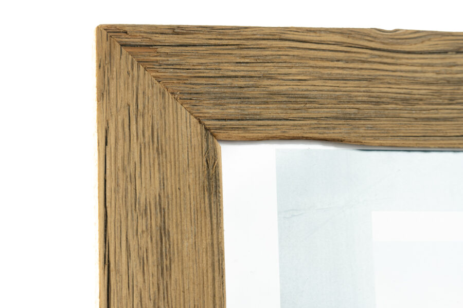 🌿 Rustikaler Altholzrahmen 30×40 cm – Handgefertigt aus zertifiziertem Holz – Bild 3