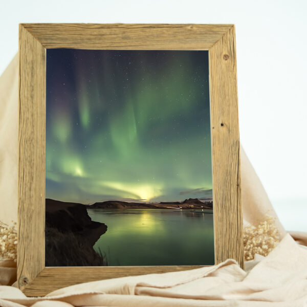 🌿 Rustikaler Altholzrahmen 30×40 cm – Handgefertigt aus zertifiziertem Holz