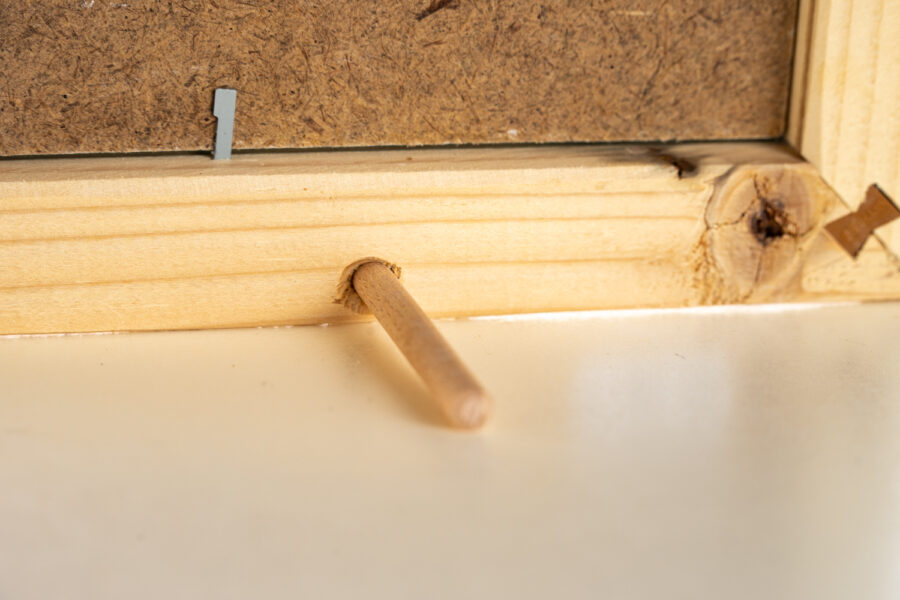 Rustikaler Altholzrahmen 13x18 cm - Handgefertigt aus zertifiziertem Holz – Bild 7