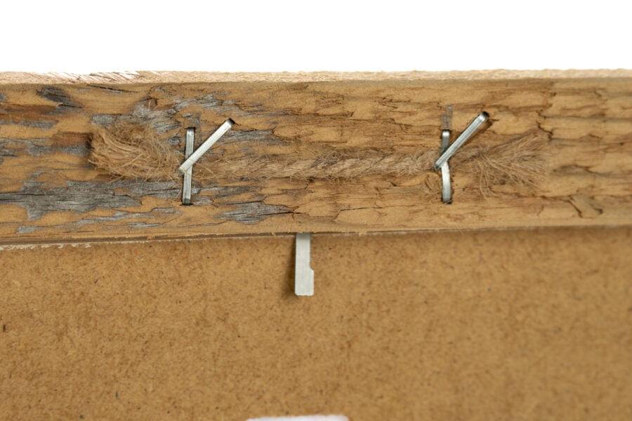Rustikaler Altholzrahmen 15×20 cm – Handgefertigt aus zertifiziertem Holz – Bild 7