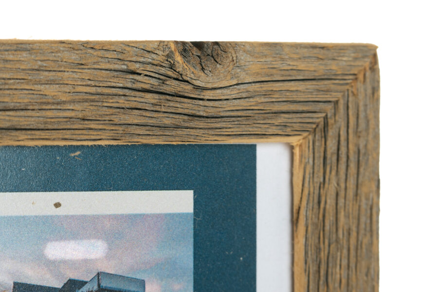 Rustikaler Altholzrahmen 15×20 cm – Handgefertigt aus zertifiziertem Holz – Bild 3