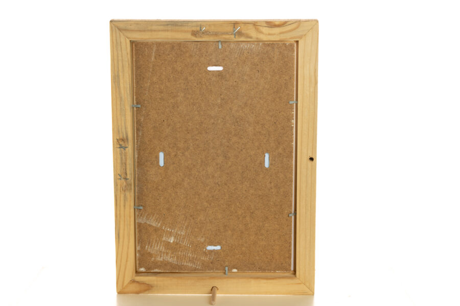 Rustikaler Altholzrahmen 20×30 cm – Handgefertigt aus zertifiziertem Holz mit Antireflex-Glas – Bild 8