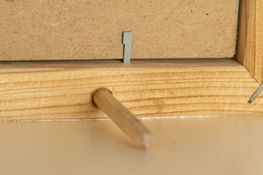Rustikaler Altholzrahmen 10x15 cm – Naturbelassen & handgefertigt – Bild 4