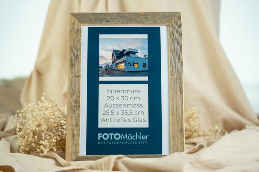 Rustikaler Altholzrahmen 20x30 cm – Einzigartig & Nachhaltig – Bild 3