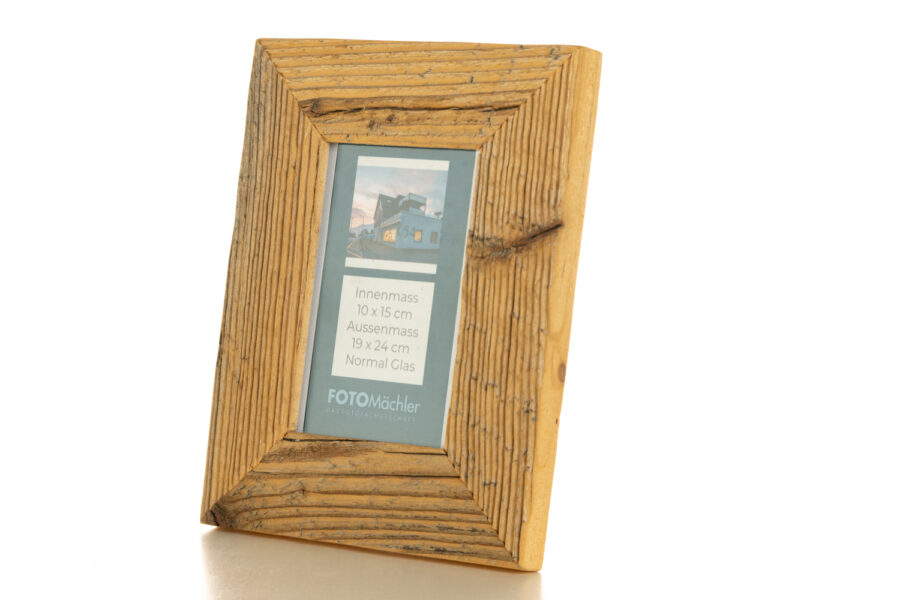 Rustikaler Altholzrahmen 10x15 cm – Einzigartig & Nachhaltig – Bild 8