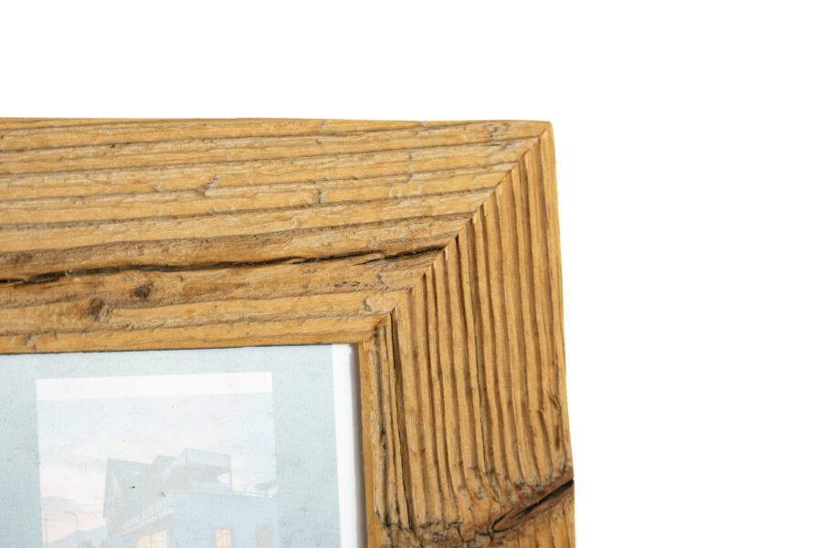 Rustikaler Altholzrahmen 10x15 cm – Einzigartig & Nachhaltig – Bild 3