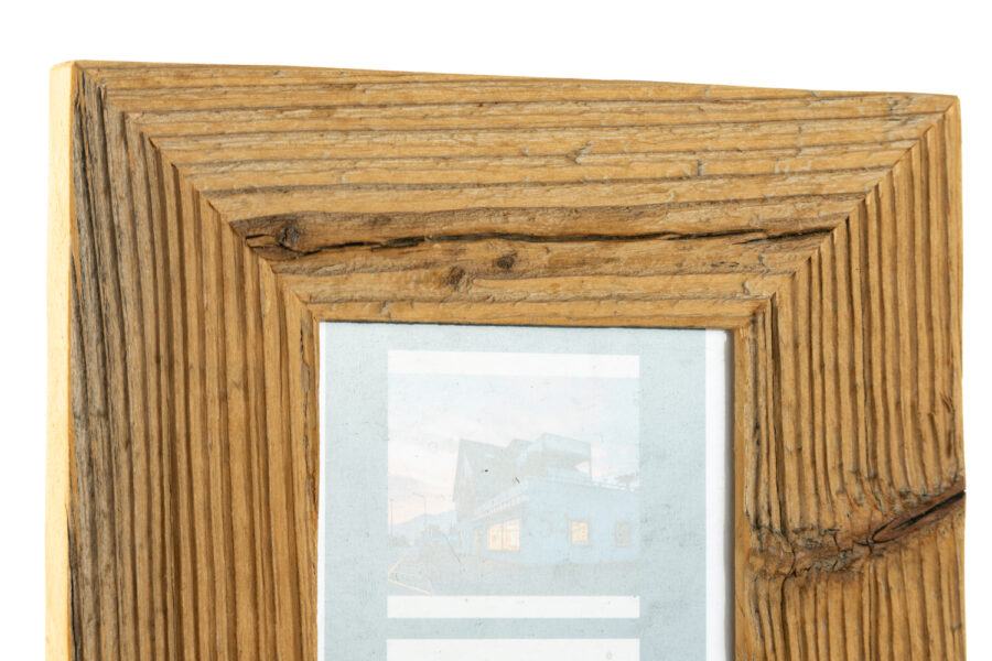 Rustikaler Altholzrahmen 10x15 cm – Einzigartig & Nachhaltig – Bild 2
