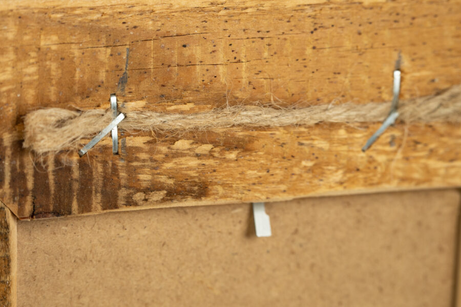 Rustikaler Altholzrahmen 10x15 cm – Handgefertigt aus zertifiziertem Holz – Bild 5