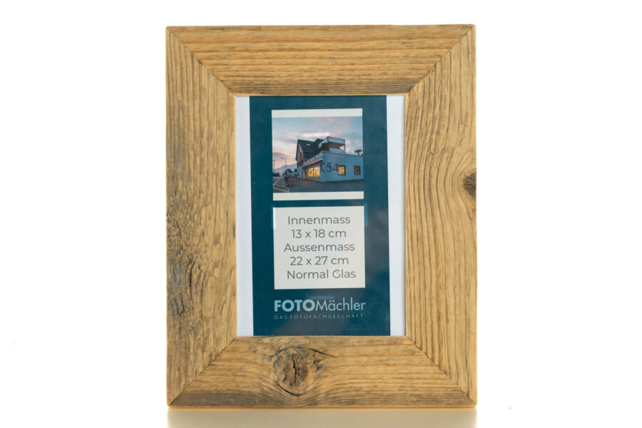 Rustikaler Altholzrahmen 13x18 cm – Einzigartig & Nachhaltig – Bild 9