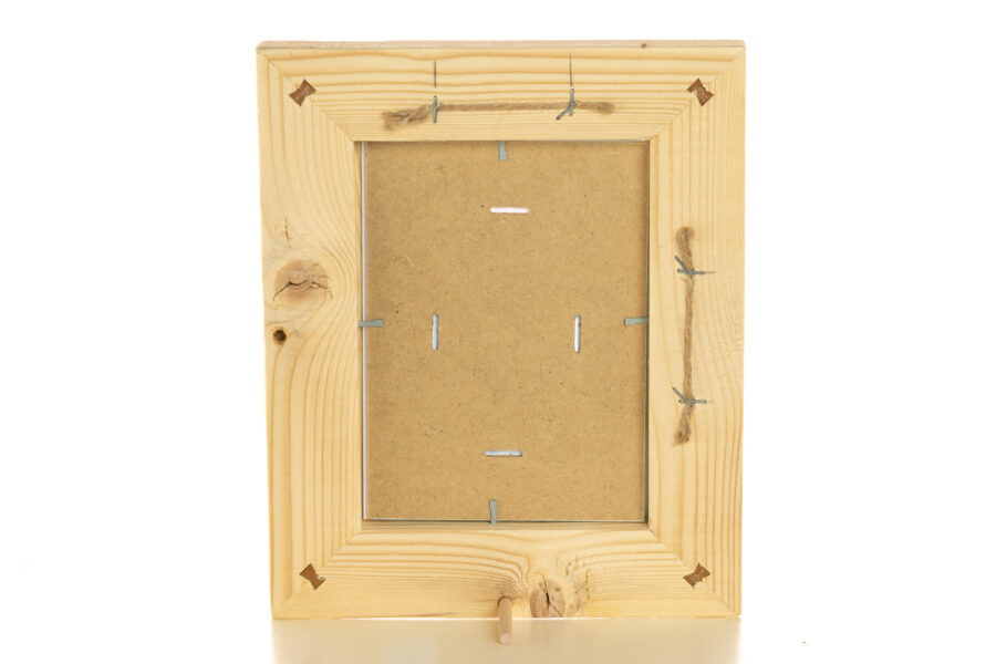 Rustikaler Altholzrahmen 13x18 cm – Einzigartig & Nachhaltig – Bild 6