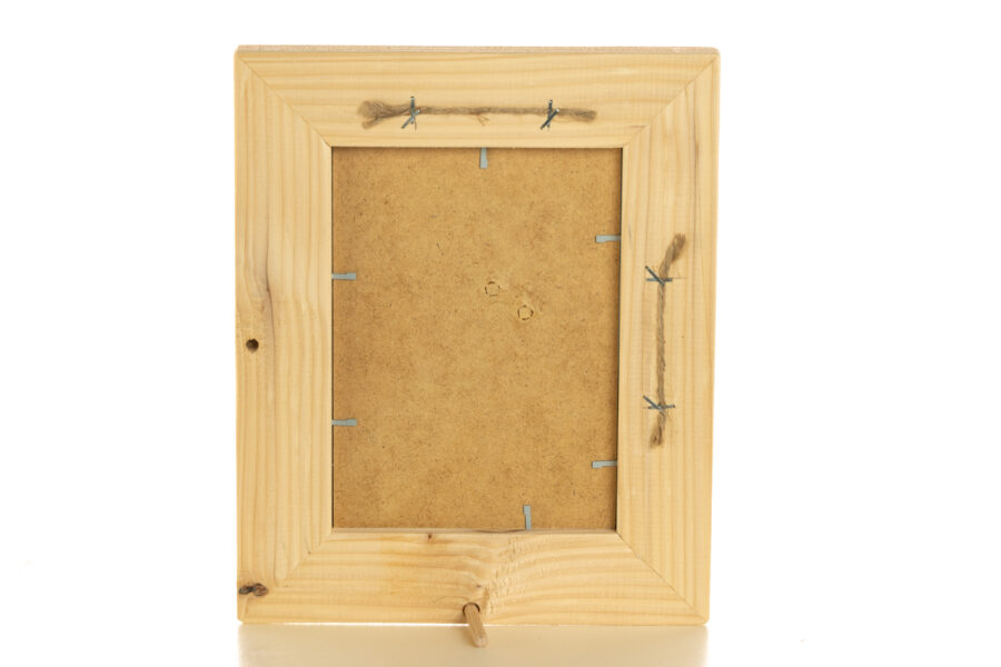 Rustikaler Altholzrahmen 13x18 cm – Einzigartig & Nachhaltig – Bild 6