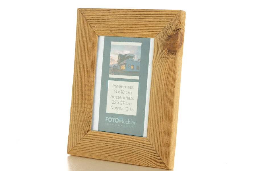 Rustikaler Altholzrahmen 13x18 cm – Einzigartig & Nachhaltig – Bild 9