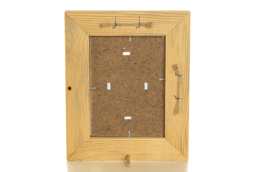 Rustikaler Altholzrahmen 13x18 cm – Einzigartig & Nachhaltig – Bild 8