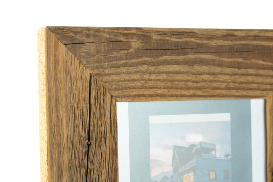 Rustikaler Altholzrahmen 13x18 cm – Einzigartig & Nachhaltig – Bild 2