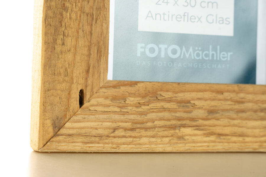 Rustikaler Altholzrahmen 15x21 cm – Natürlich & Nachhaltig – Bild 3