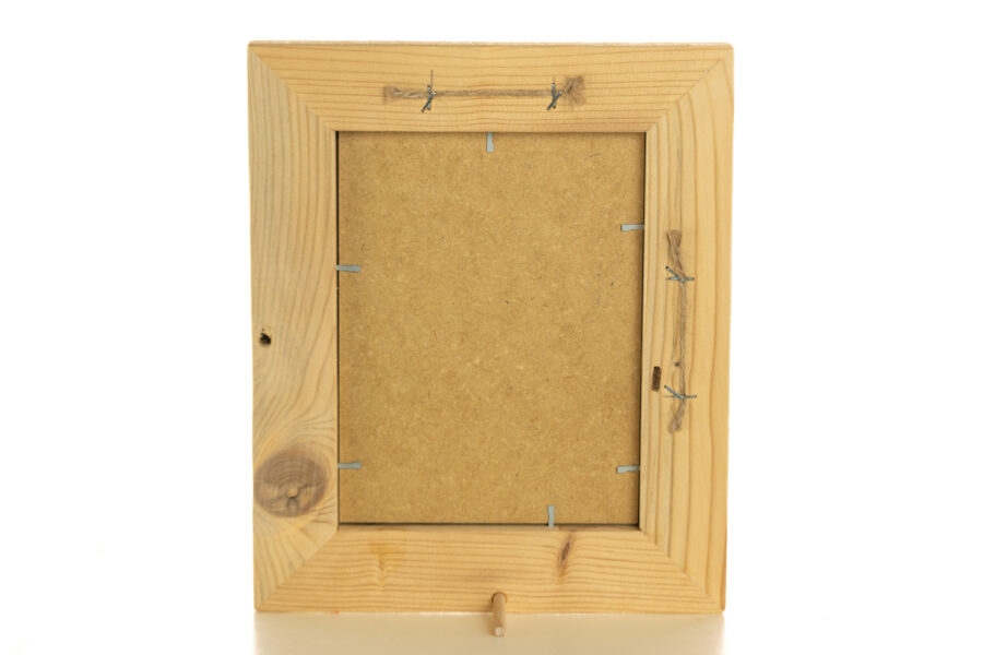 Rustikaler Altholzrahmen 15x21 cm – Einzigartig & Nachhaltig – Bild 7
