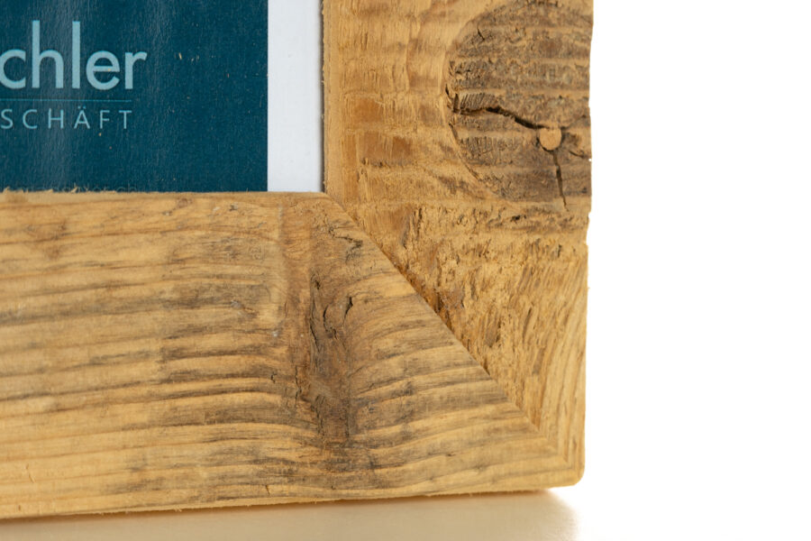 Rustikaler Altholzrahmen 15x21 cm – Einzigartig & Nachhaltig – Bild 4
