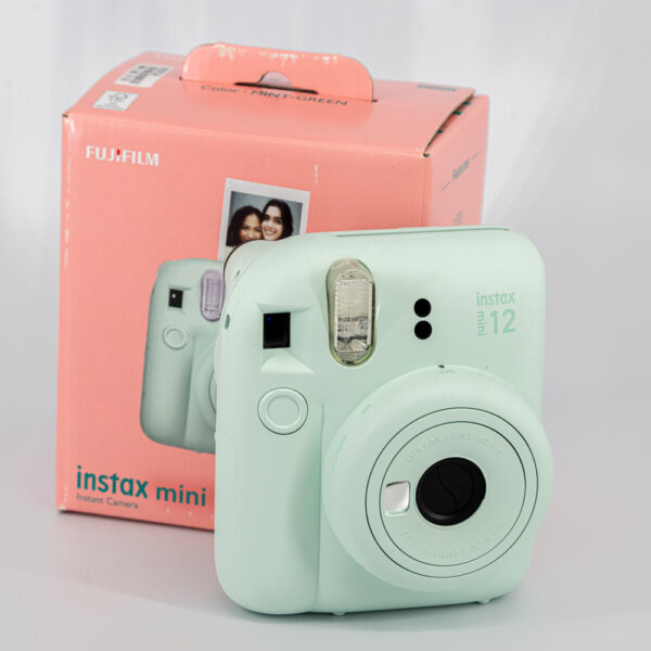 Instax mini 12 – Sofortbildkamera in Mintgrün