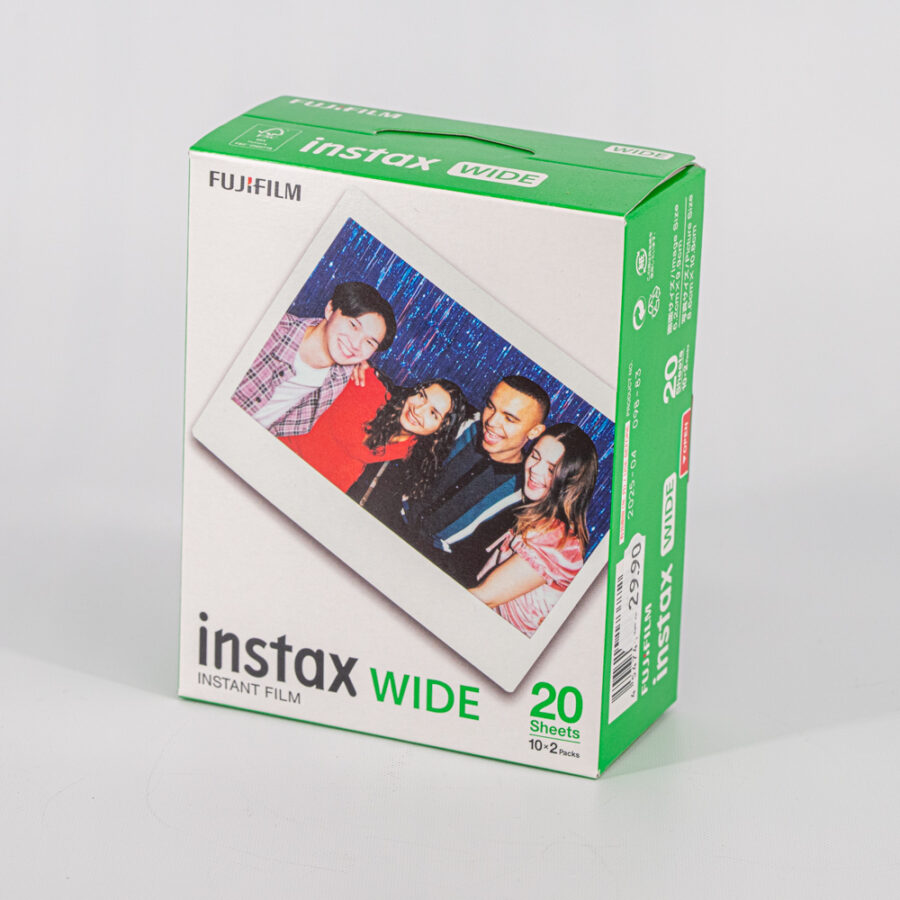 Instax WIDE Film – 20er Pack (2x10 Fotos) für Sofortbildkameras