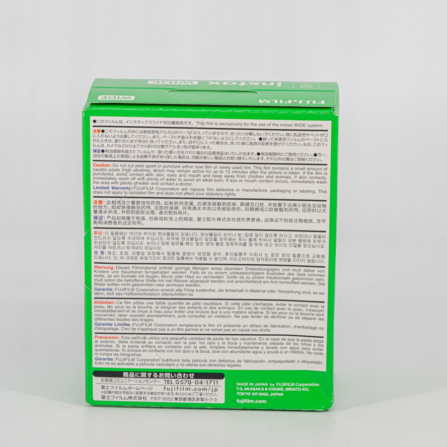 Instax WIDE Film – 20er Pack (2x10 Fotos) für Sofortbildkameras – Bild 2